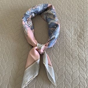 Vintage Floral Scarf
